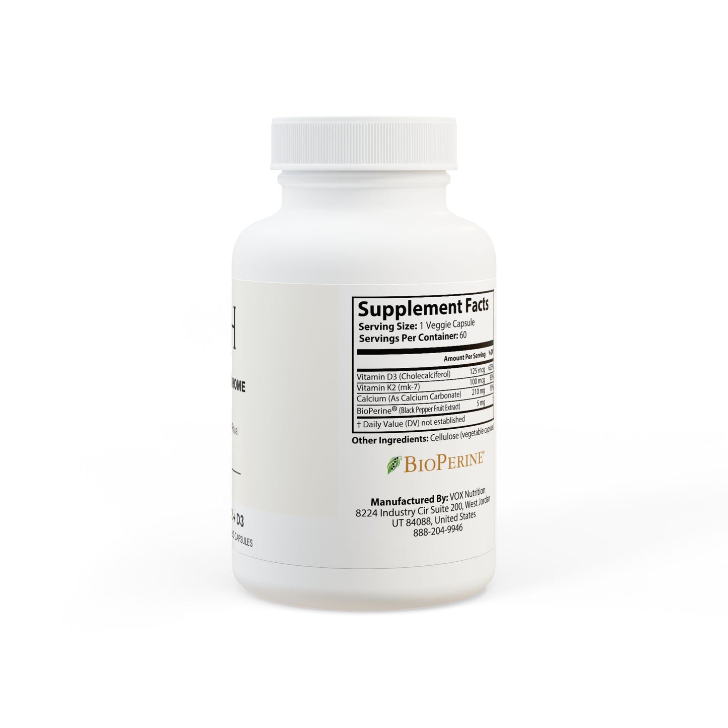 Vitamin K2 + D3 Supplement