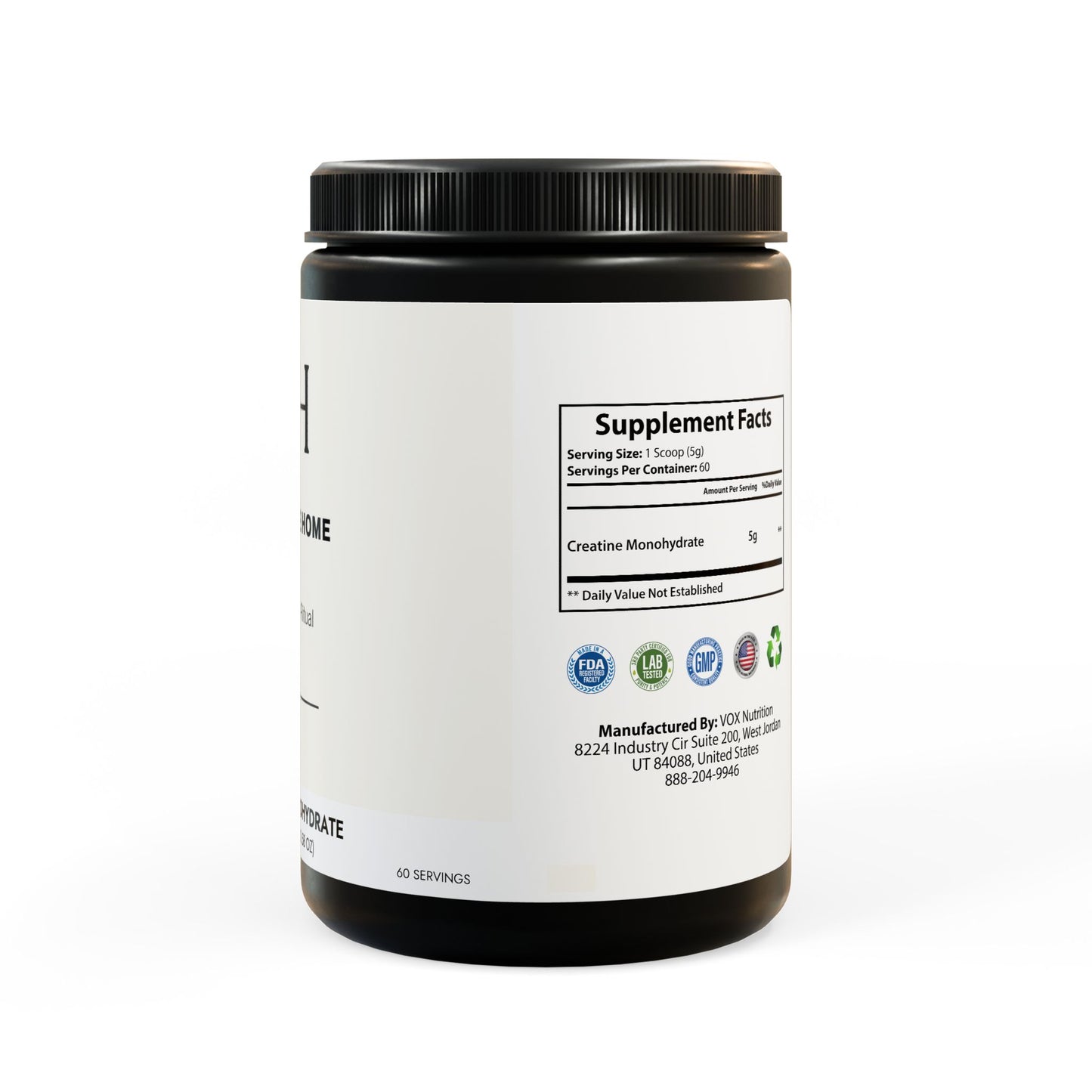 Creatine Monohydrate Supplement