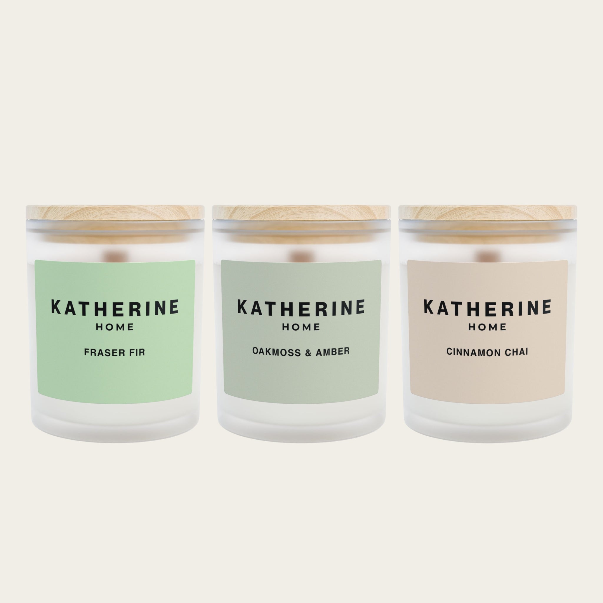 Warm Trio Candle Set