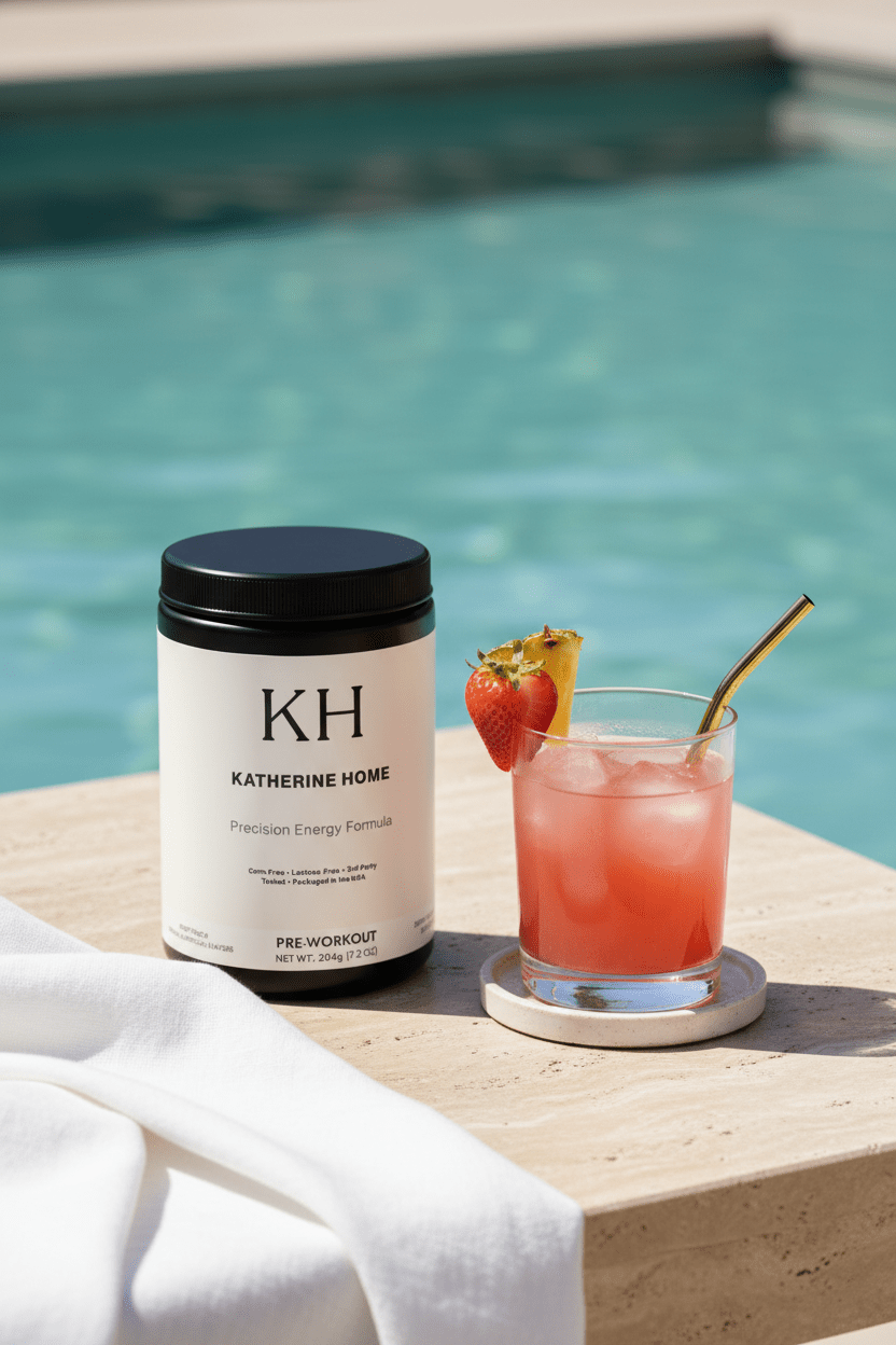 Pre-Workout Fruit Punch: Focus, Energy, & Performance Formula by KATHERINE HOME