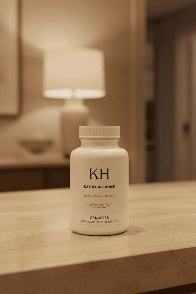 Sea Moss: Thyroid, Immune, & Vitality Support by KATHERINE HOME