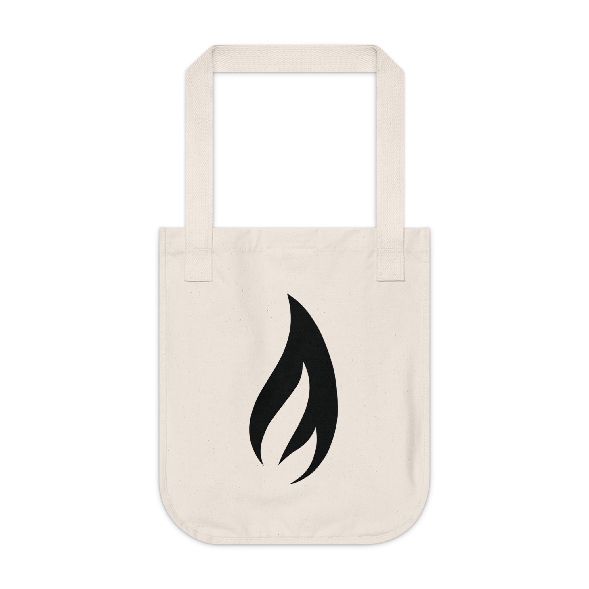 Flame Canvas Tote