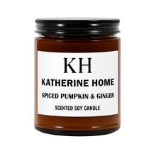 Spiced Pumpkin & Ginger Scented Soy Candle