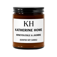 Honeysuckle & Jasmine Scented Soy Candle