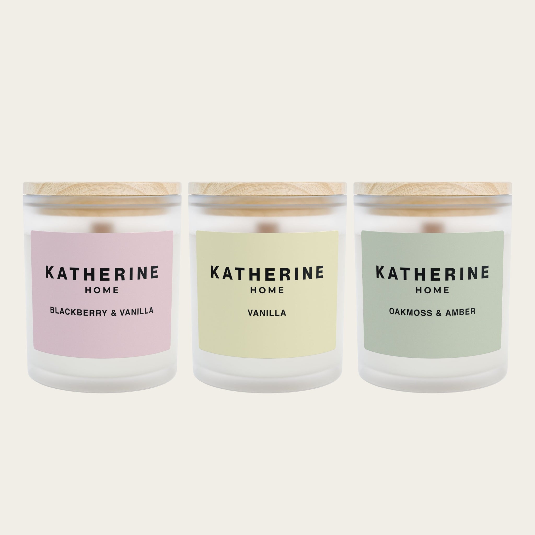 Comfort Trio Candle Set