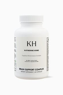 Brain Support Complex by KATHERINE HOME dietary supplement bottle front view