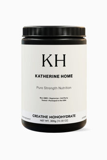 Creatine Monohydrate Supplement - KATHERINE HOMEFood SupplementsKATHERINE HOMEKATHERINE HOMEKatherine Home Creatine Monohydrate supplement container, clean minimalist product hero image.