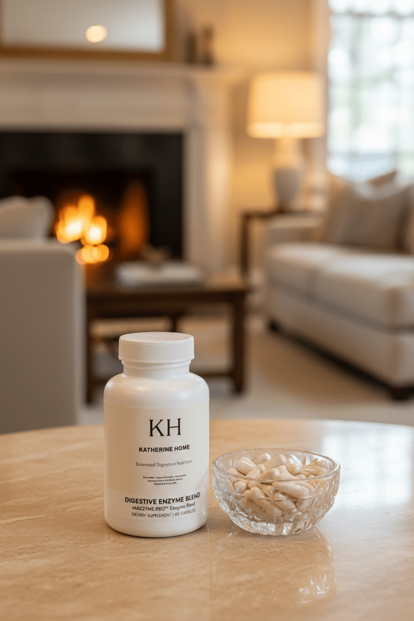 Digestive Enzyme Blend: Nutrient Absorption & Comfort by KATHERINE HOME