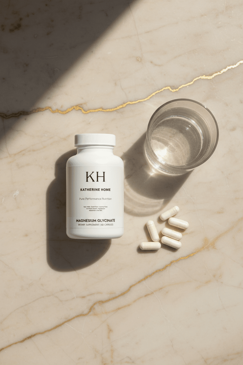 Magnesium Glycinate: Advanced Calm, Sleep, & Muscle Support by KATHERINE HOME
