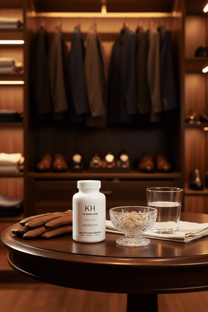 Multivitamin for Men: Power, Immunity, & Prostate Support by KATHERINE HOME