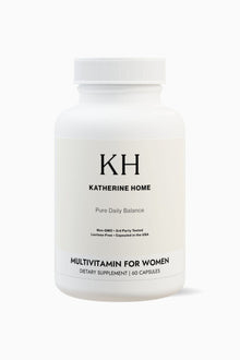 Multivitamin for Women by KATHERINE HOME dietary supplement bottle front view