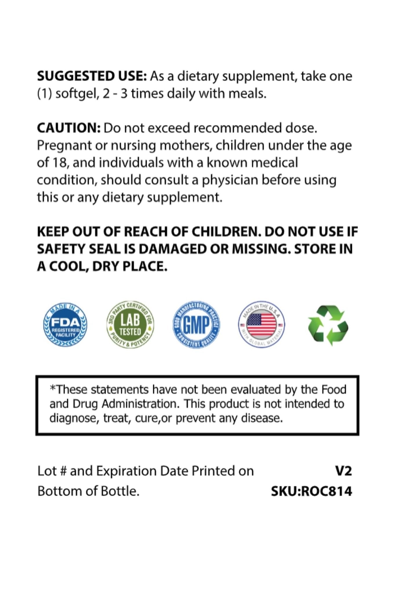 Omega 3 Fish Oil: Heart, Brain & Joint Support by KATHERINE HOME