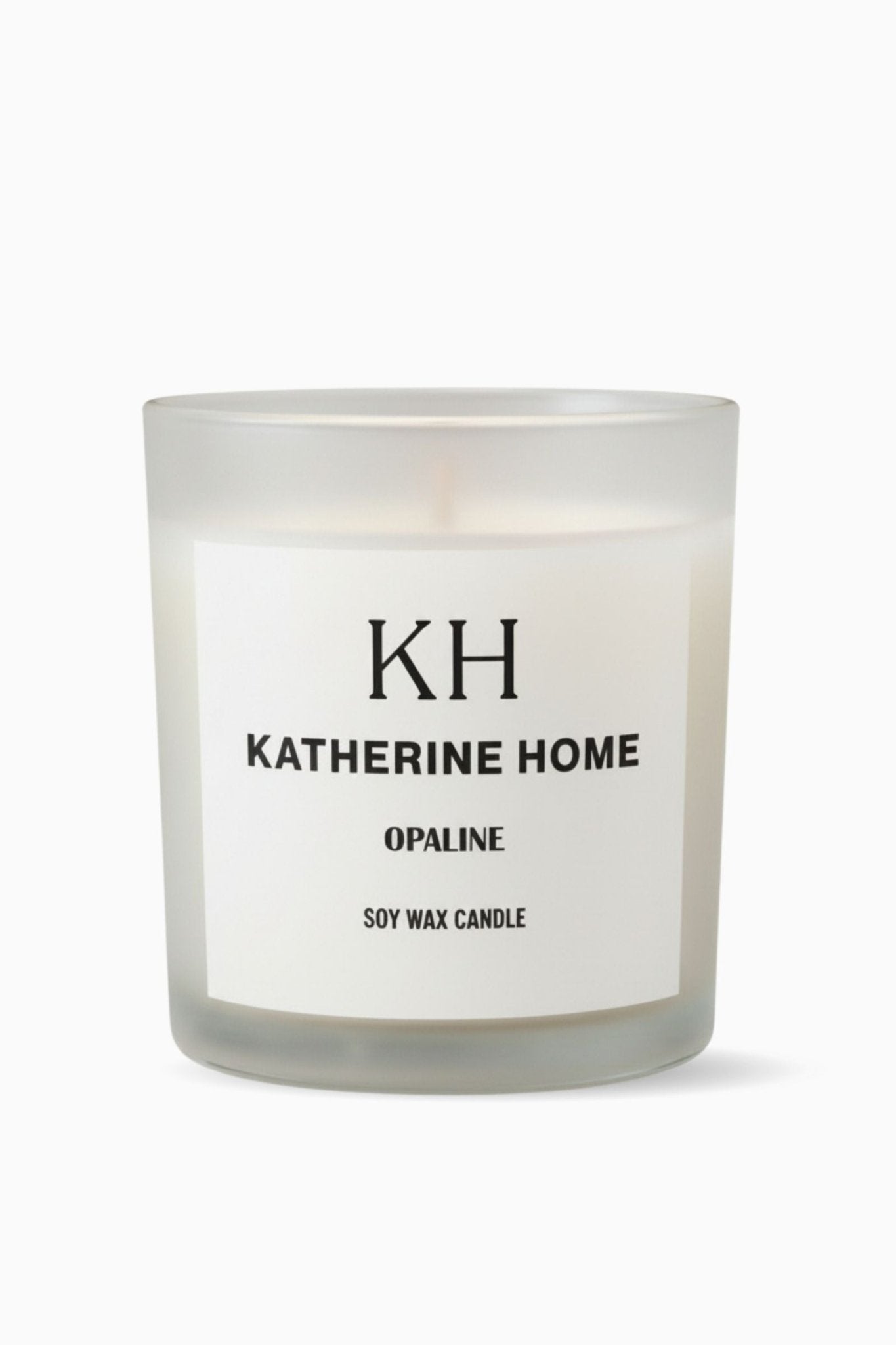 Opaline - KATHERINE HOMEHome DecorKATHERINE HOMEKATHERINE HOMEKatherine Home Opaline Harmony candle in a minimalist glass jar, clean and serene product hero image.Clear