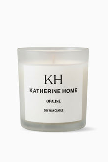 Opaline - KATHERINE HOMEHome DecorKATHERINE HOMEKATHERINE HOMEKatherine Home Opaline Harmony candle in a minimalist glass jar, clean and serene product hero image.Clear