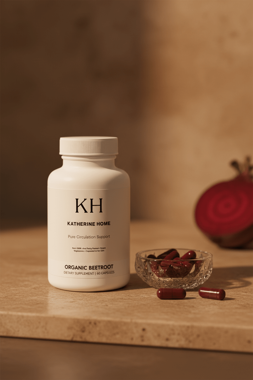 Organic Beetroot: Cardiovascular & Endurance Support by KATHERINE HOME