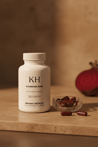 Organic Beetroot: Cardiovascular & Endurance Support by KATHERINE HOME