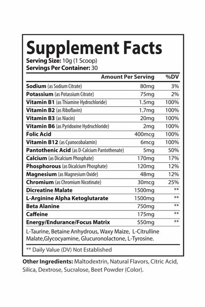 Pre-Workout Watermelon: Explosive Energy & Focus Formula by KATHERINE HOME