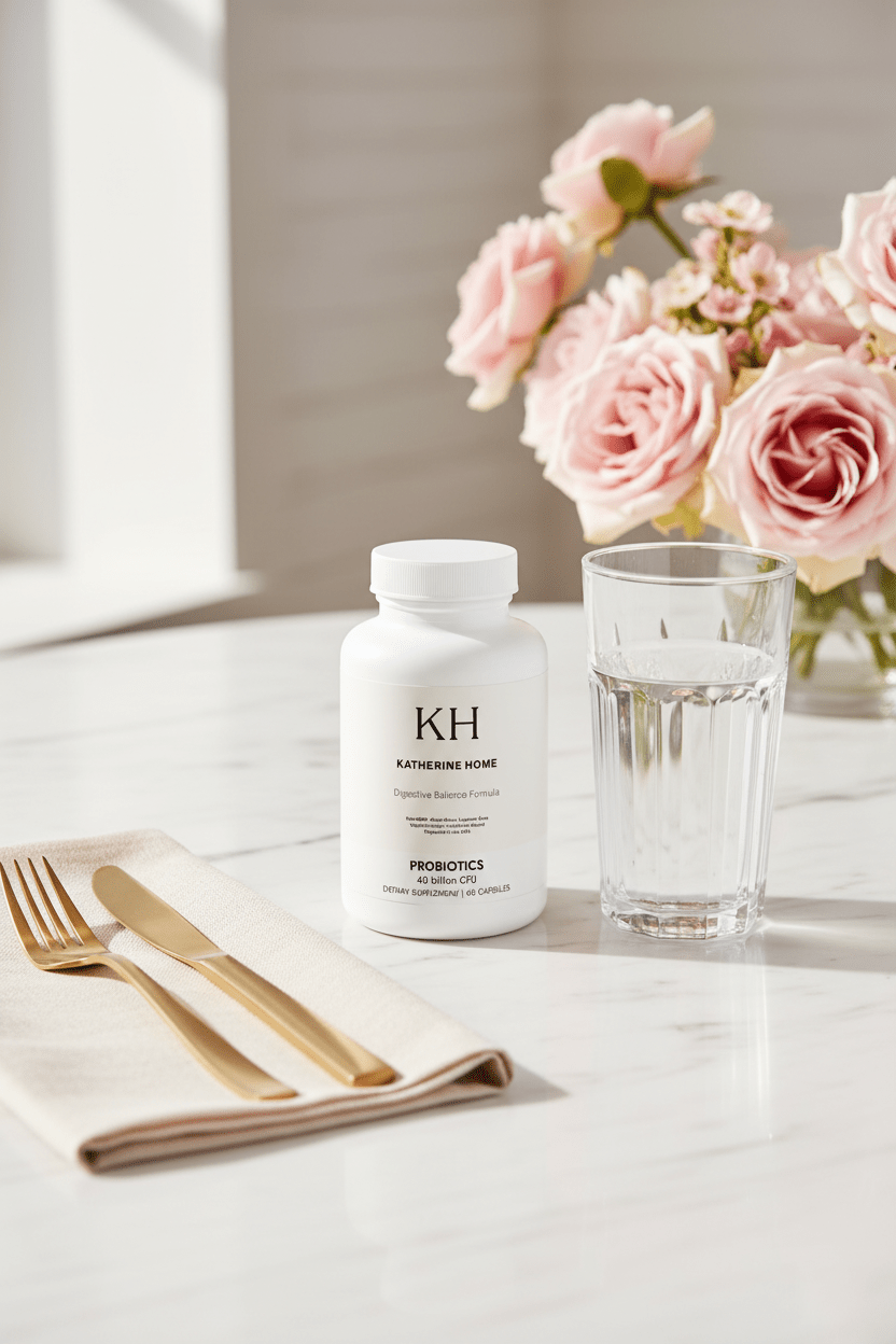 Probiotics: Gut Health, Immune & Digestive Balance by KATHERINE HOME