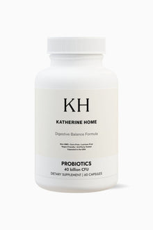 Probiotics Supplement by KATHERINE HOME dietary supplement bottle front view