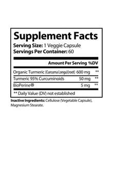 Turmeric with BioPerine®: Advanced Joint & Wellness Support by KATHERINE HOME