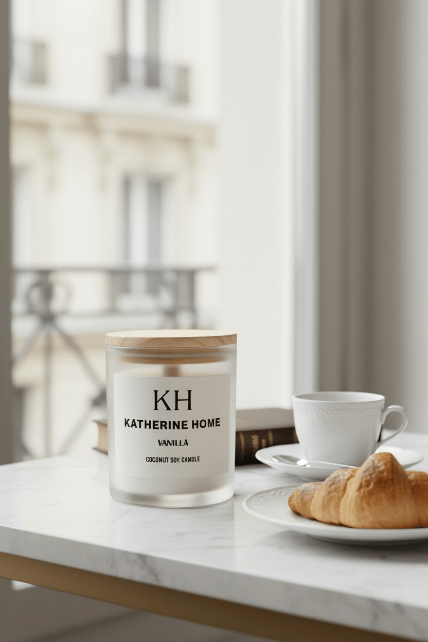 Vanilla Scented Candle Candle by KATHERINE HOME