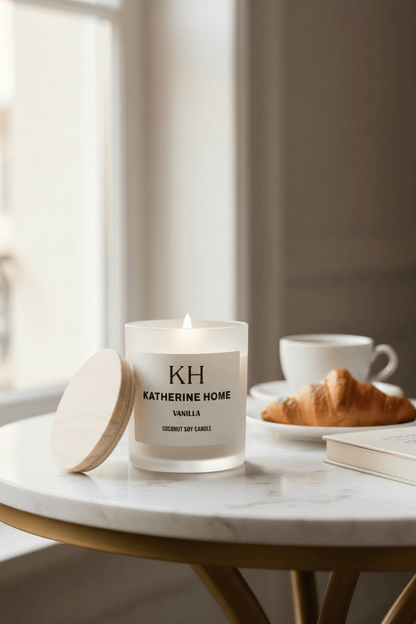 Vanilla Scented Candle Candle by KATHERINE HOME