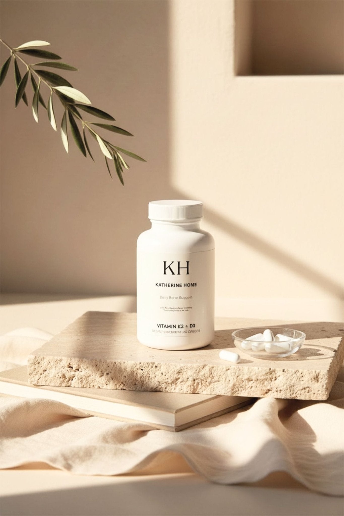 Vitamin K2 + D3: Bone, Heart, & Immune Health by KATHERINE HOME